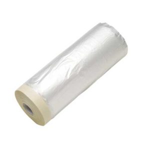 Plástico protector con cinta adhesiva