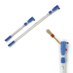 Alargador aluminio laminado cabezal fijo 2 m