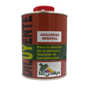 Aguarrás Mineral Banaka - 1L