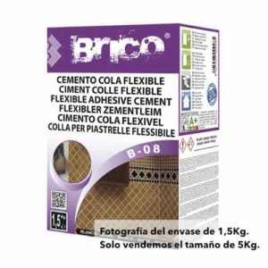 Cemento Cola Flexible B-08 - 5Kg